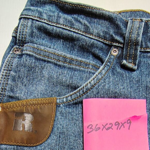 MEN'S WRANGLER 36X29X9 HEAVY DUTY WORK DENIMS. - Picture 1 of 4
